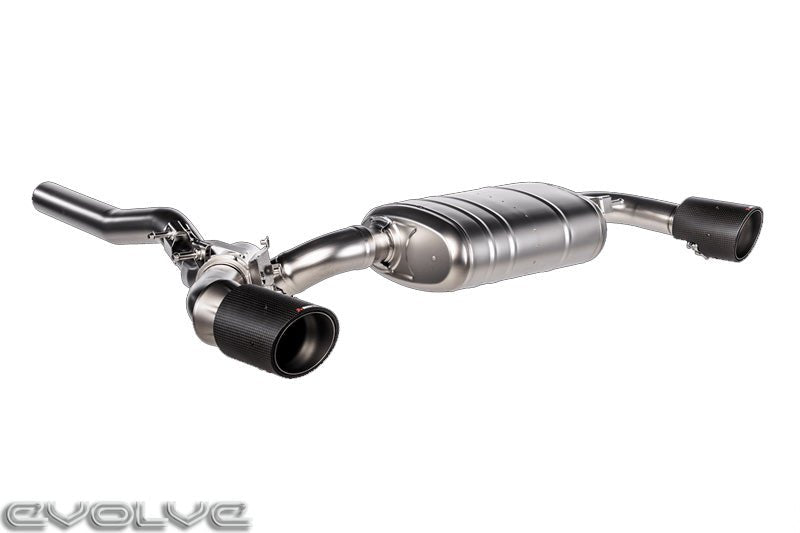 Akrapovic Slip On Line (Titanium) - BMW 1 Series F40 M135i | 2 Series F39 X2 M35i - Evolve Automotive